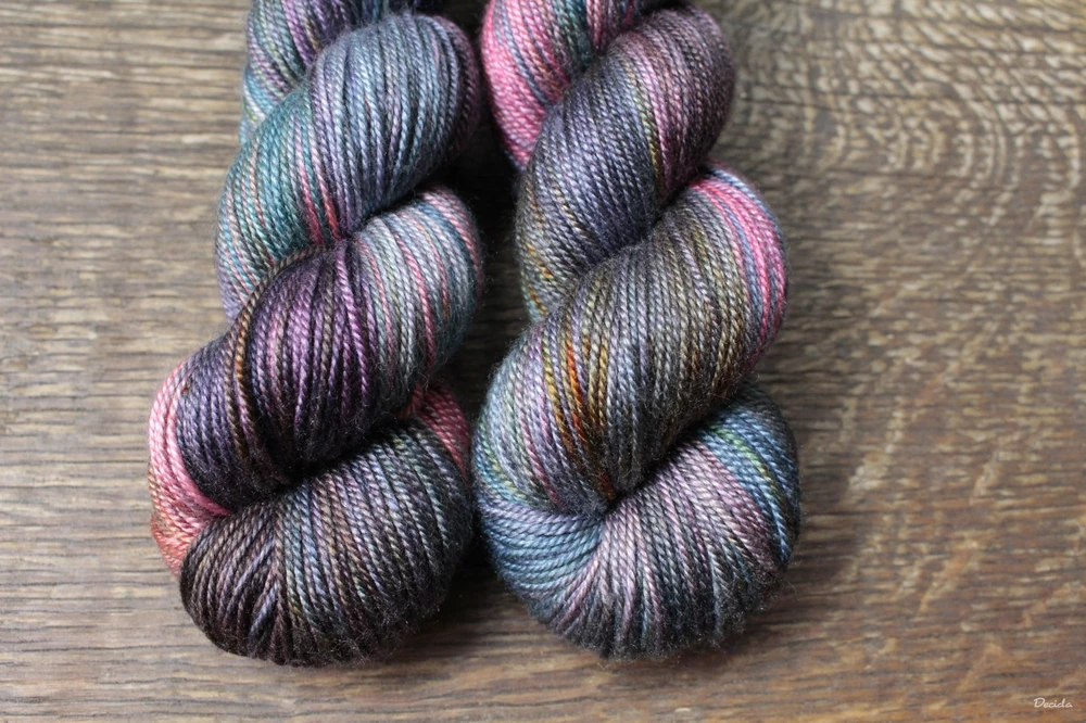 "Okouzlená" merino/hedvábí 50/50 300m 