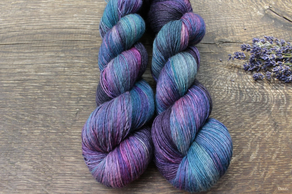 "Miamas" 120g - 65%merino 20%hedvábí a 15% yak