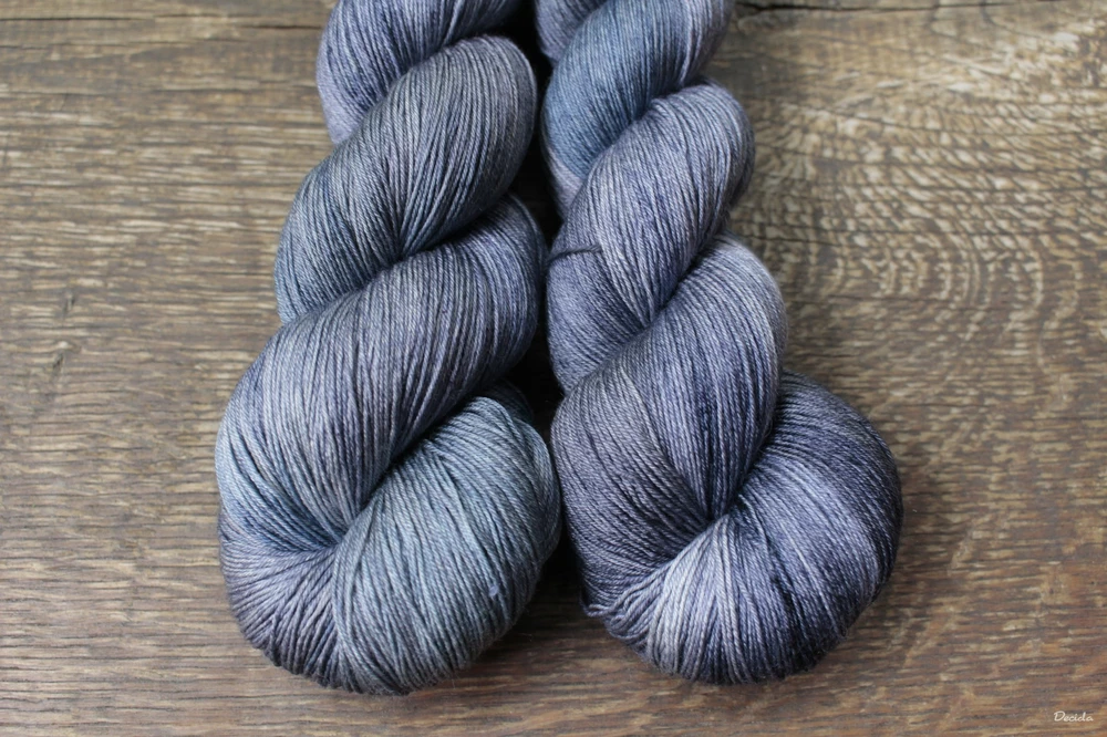 "Šedé džíny" merino/hedvábí 2mm