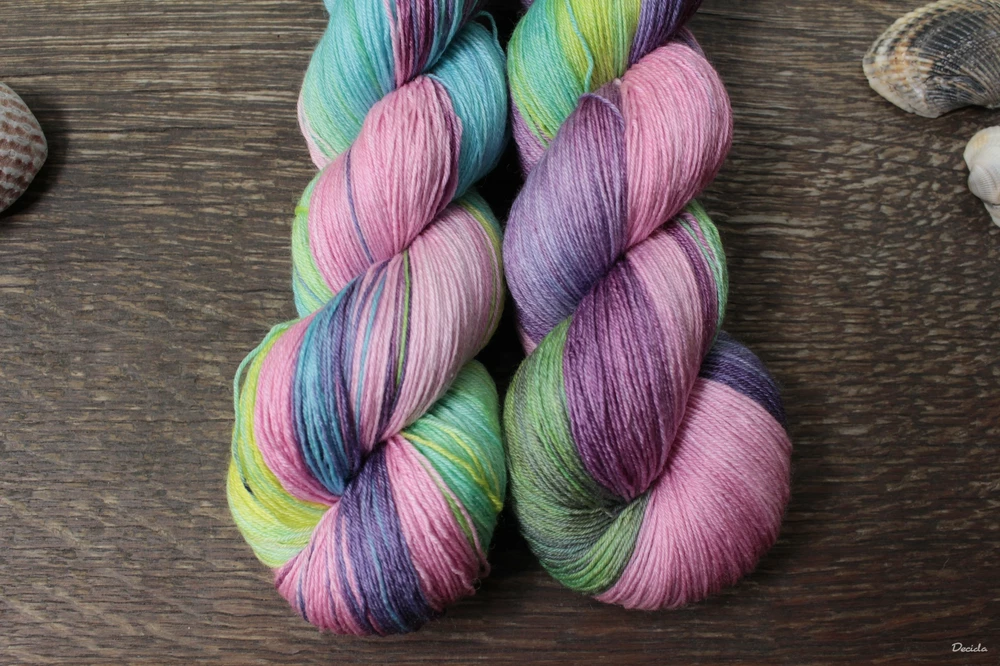 "Pastelky" merino/hedvábí 2mm
