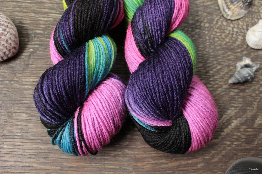 "Cheerful" - extra MERINO se sw 4mm