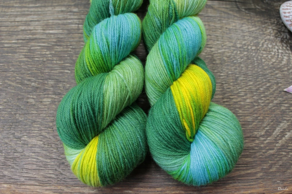 "Regen" - EXTRA Merino sw/polyamid 365m/100g