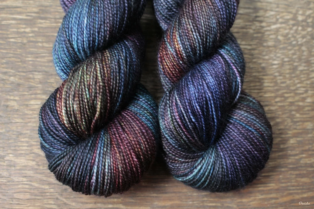 "Nymph" merino/hedvábí 80/20 400m Twist 