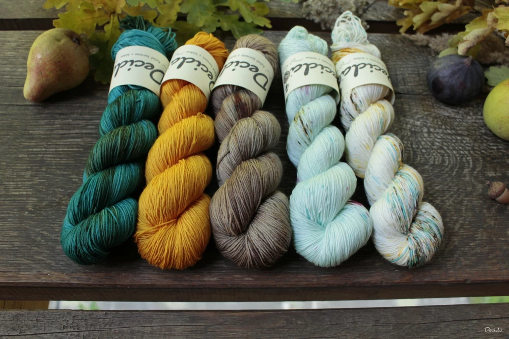 Set 4 - 500g extra MERINO se sw 3mm