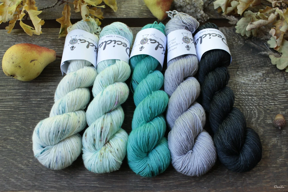 Set 20 - 500g extra MERINO se sw 3mm