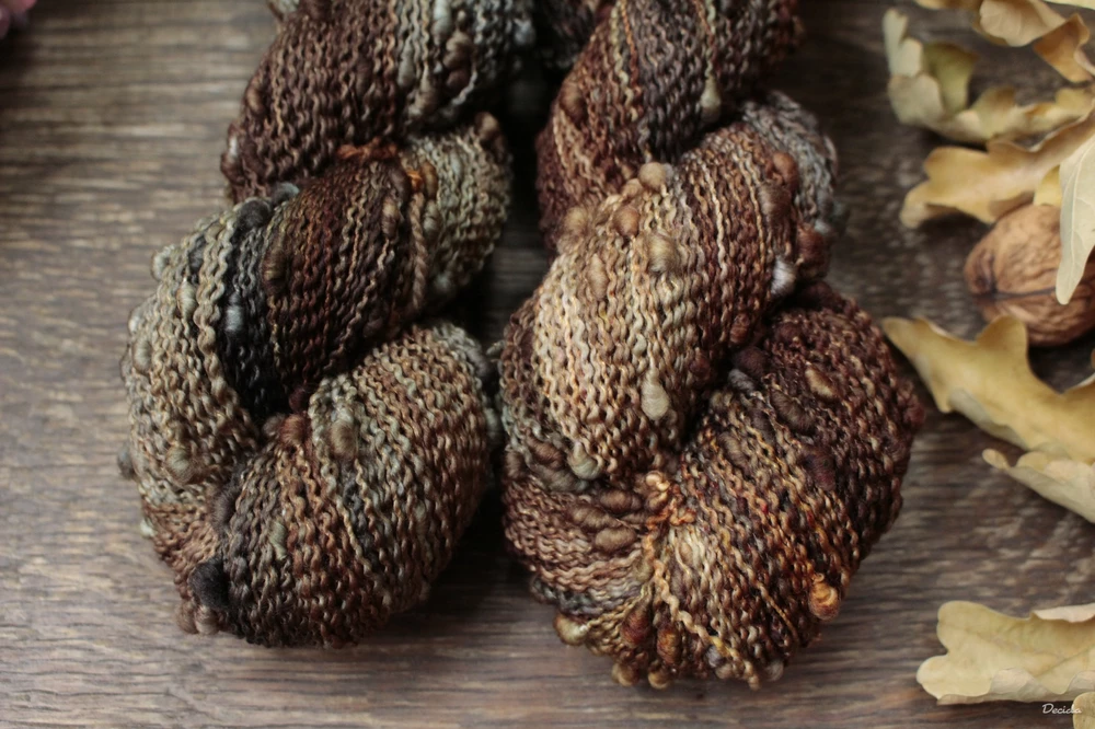 "Autumn" - efektní merino SLUB