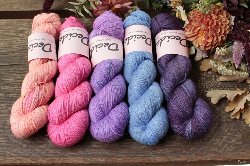 Set 4 - EXTRA Merino sw/polyamid 500g