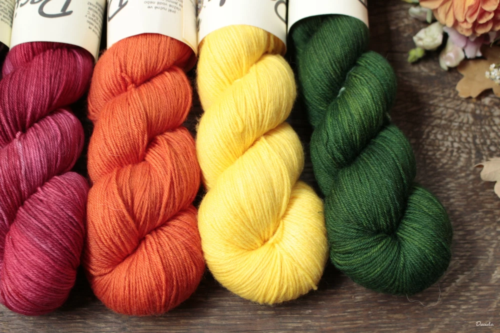 Set 8 - EXTRA Merino sw/polyamid 500g