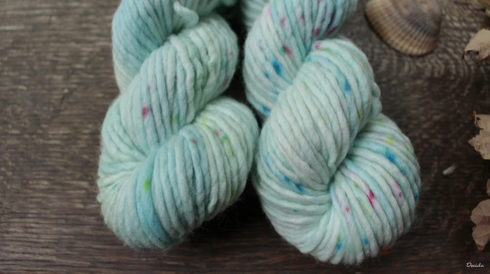 "Slow mint" extra MERINO/nylon se sw 70m