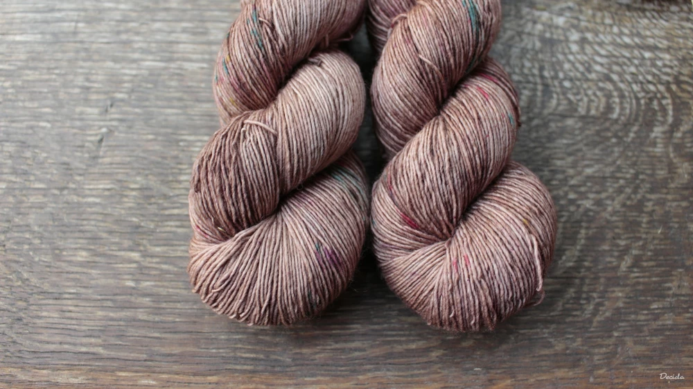 "Slow brown" -  Single MERINO 366m
