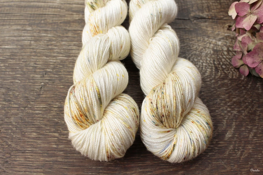 "Koření" merino/hedvábí 50/50 300m 