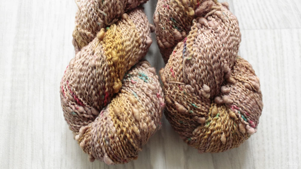 "Olše" - efektní merino SLUB