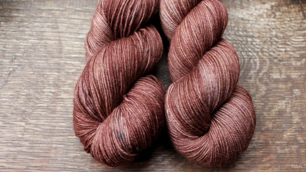 "Brown Shorewood" - EXTRA Merino sw/polyamid 365m/100g