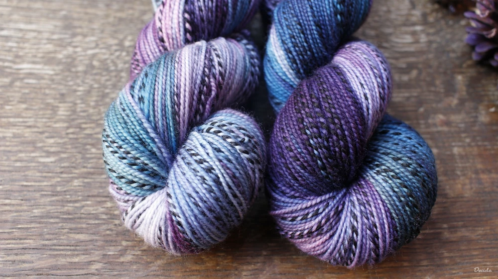 "Paví" - ZEBRA Merino sw/nylon 365m/100g