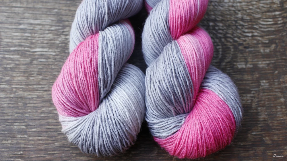 "Růžová myška" -  extra MERINO se sw 3mm