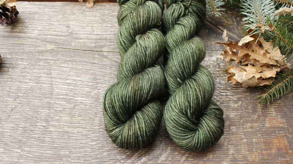 "Hunter" - Merino sw/polyamid 4,5mm