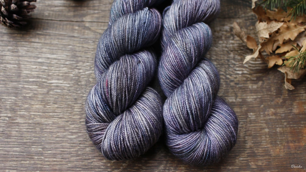 "Tajemná" merino/hedvábí 50/50 300m 