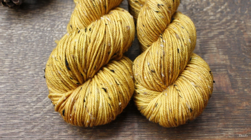 "Obilí" Donegal DK - 85% merino a 15% donegal nopky