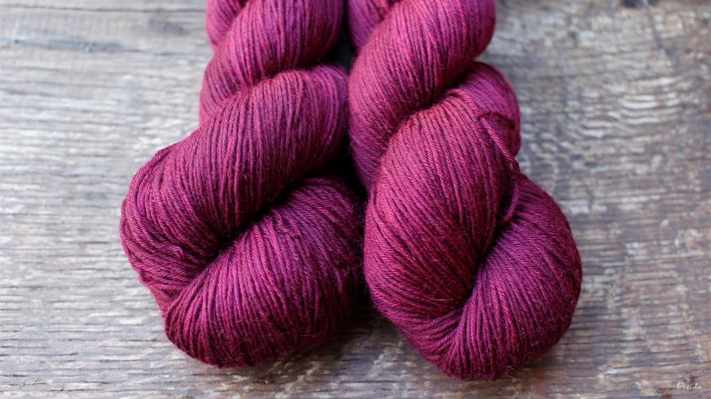 "Burgundy"  -  extra MERINO se sw 3mm