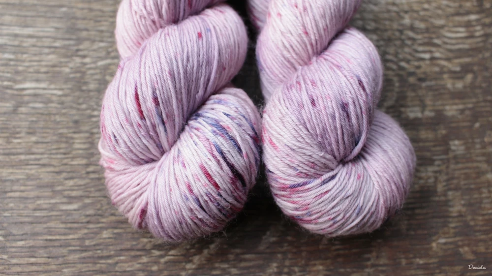 "Rozsypané borůvky" - extra MERINO se sw 3mm