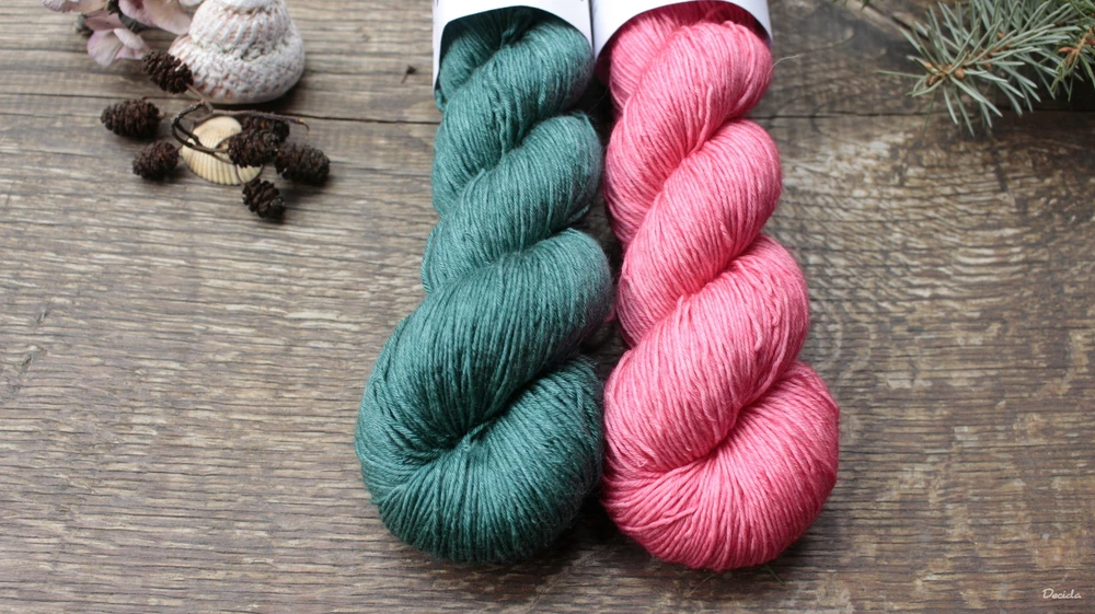 "Set 1" 200g -  Merino/hedvábí 360m