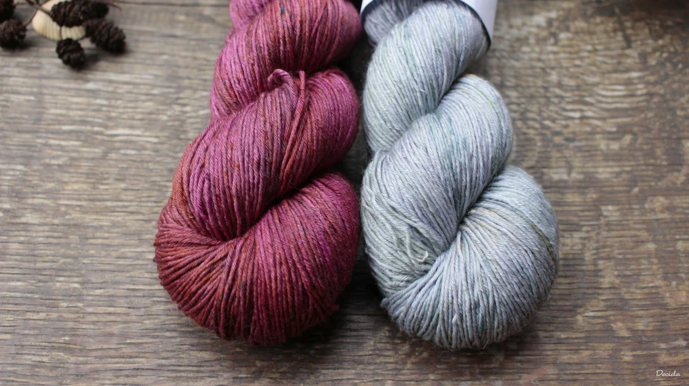 "Set 6" 200g -  Merino/hedvábí 360m