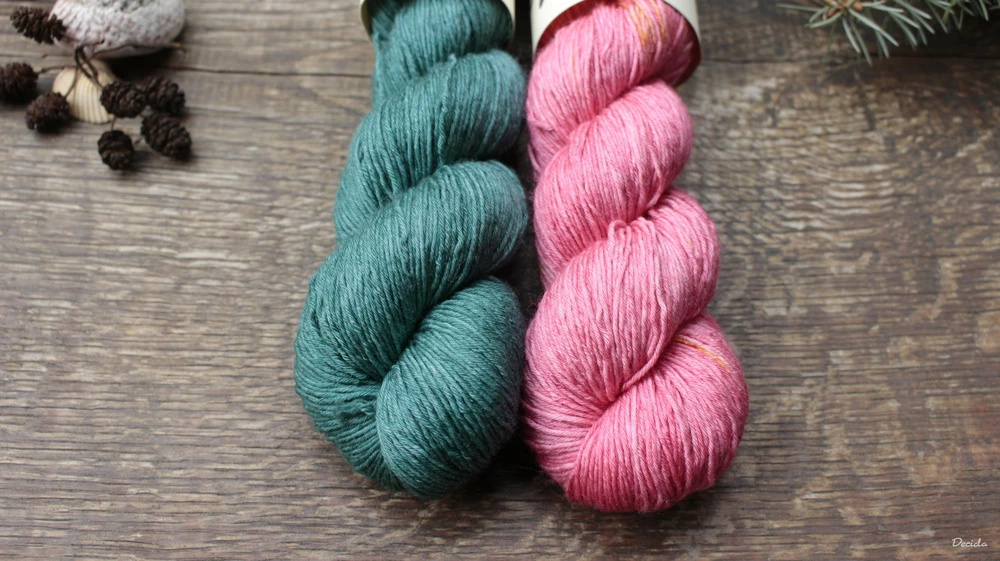 "Set 11"  200g -  Merino/hedvábí 360m
