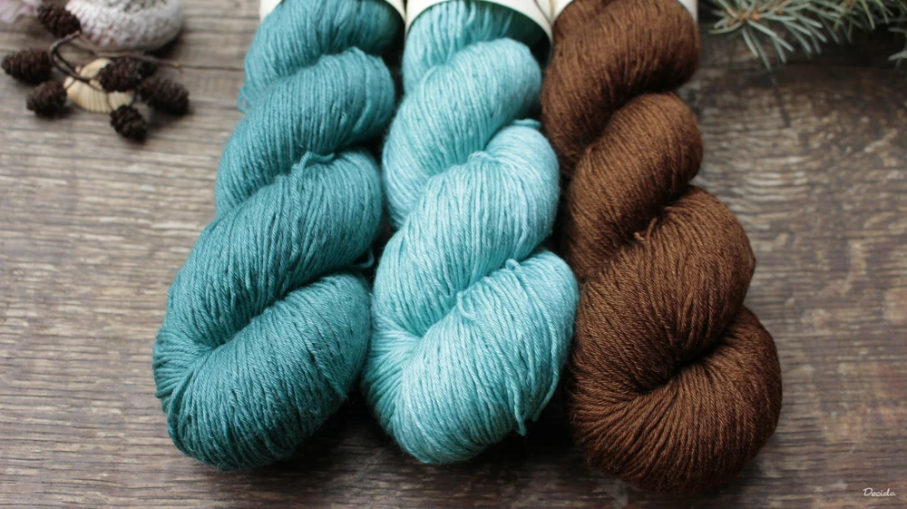 "Set 13"  300g -  Merino/hedvábí 360m