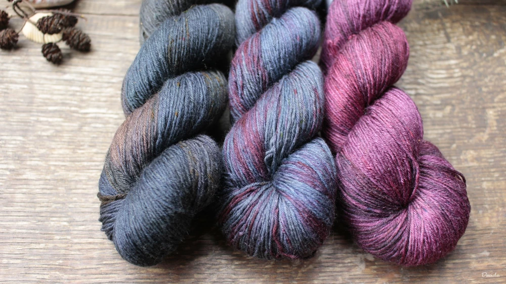 "Set 14"  300g -  Merino/hedvábí 360m