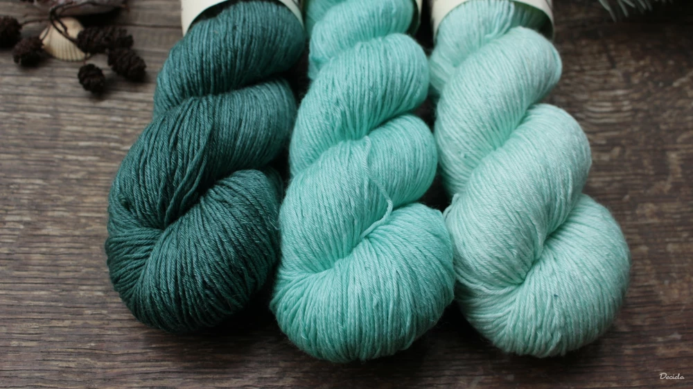 "Set 16"  300g -  Merino/hedvábí 360m