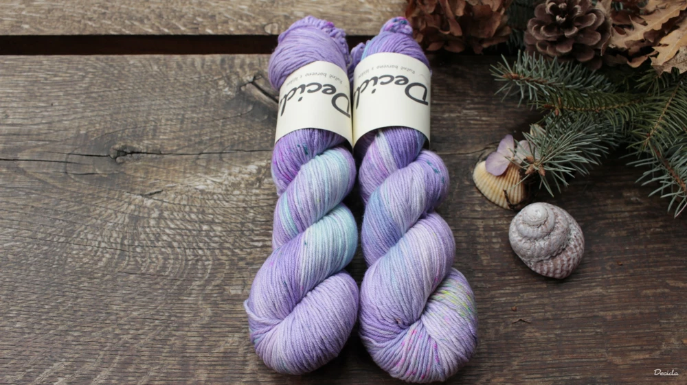 "Ohňostroj na Lila" - extra MERINO se sw 4mm