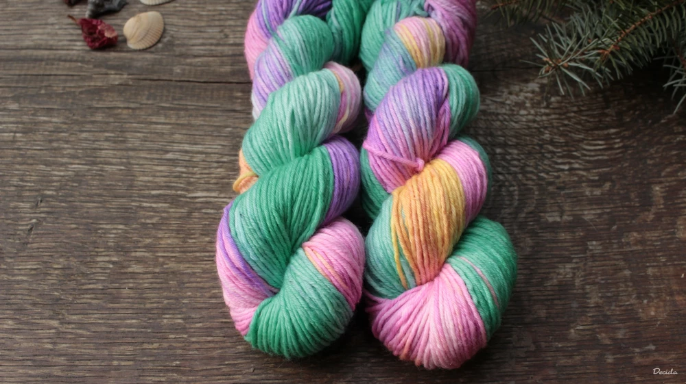 "Víla" - Merino sw/polyamid 4,5mm