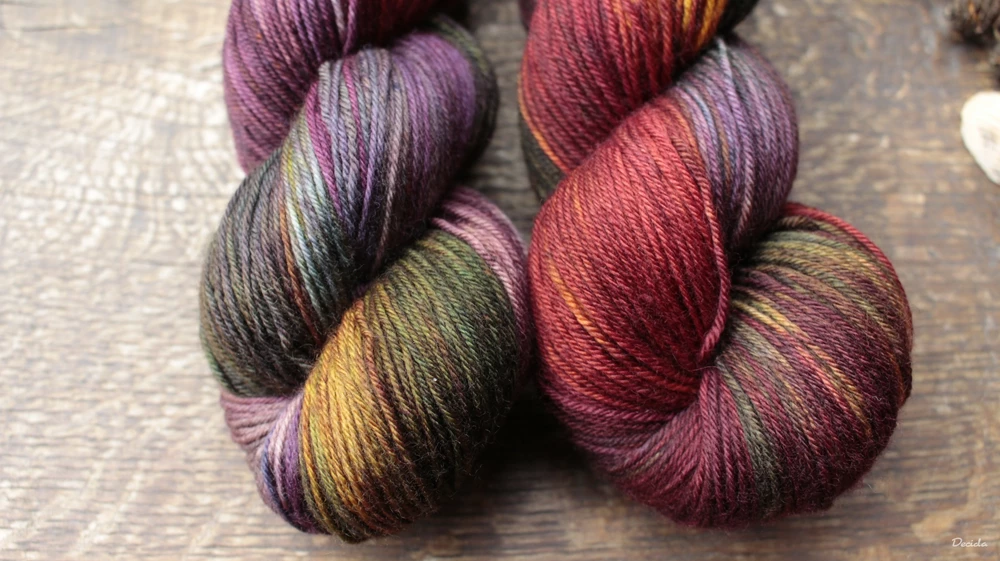 "Day by day" - EXTRA Merino sw/polyamid 365m/100g