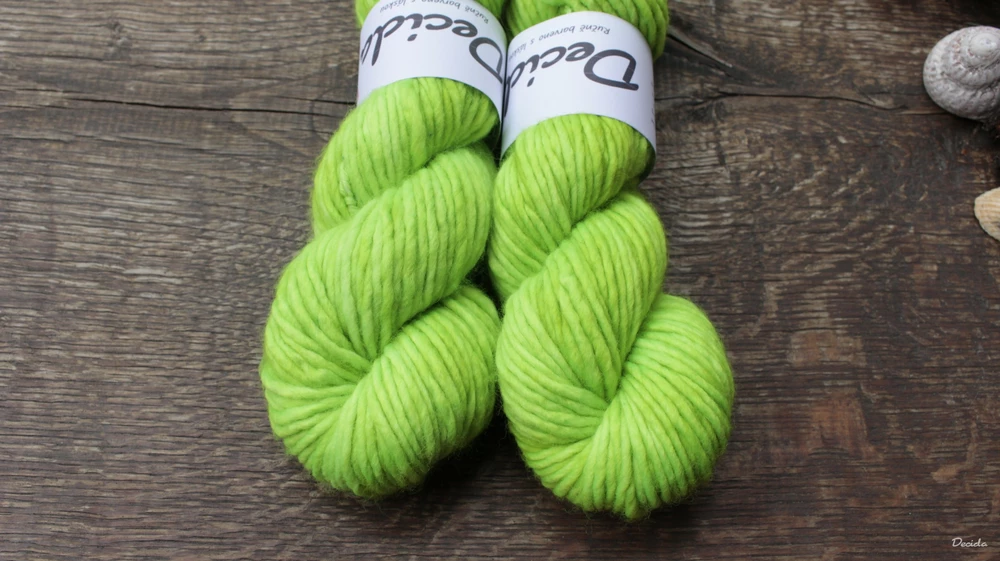 "Neon green" extra MERINO se sw 7mm