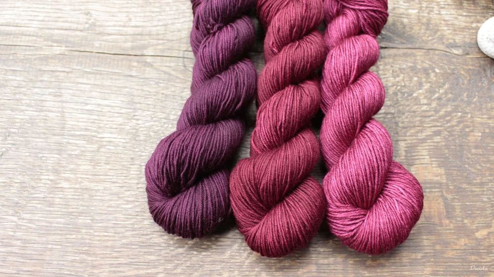 "Vínová" - extra MERINO se sw 4mm