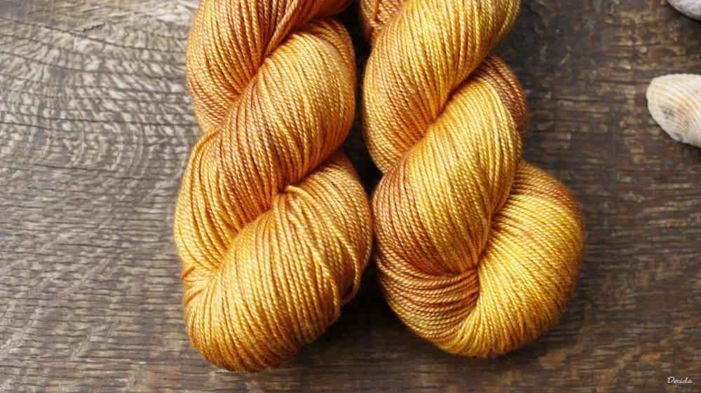 "Obilí" merino/hedvábí 50/50 300m