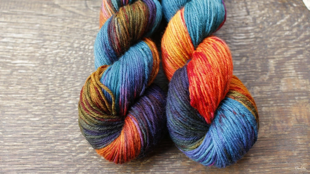 "Morgana" -  Merino sw/polyamid 270m/100g