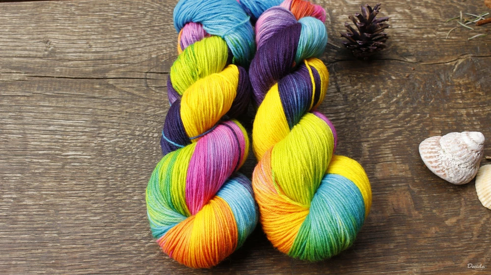 "Duha" - EXTRA Merino sw/polyamid 365m/100g