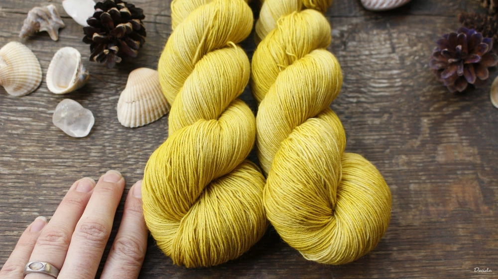 "Yellow mustard" extra MERINO se sw 2mm (680m)