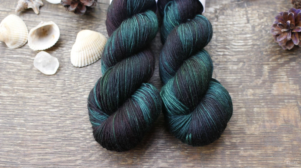 "Bosque oscuro" -  extra MERINO se sw 3mm