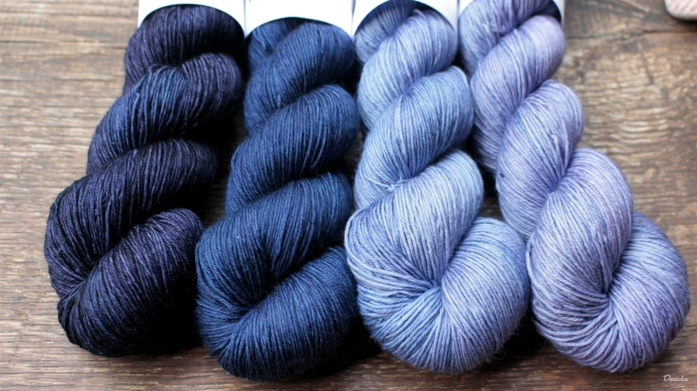 "Azul 1" -  400g extra MERINO se sw 3mm