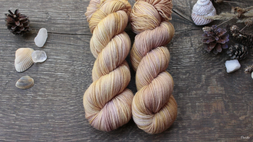 "Pearl powder" - EXTRA Merino sw/polyamid 365m/100g