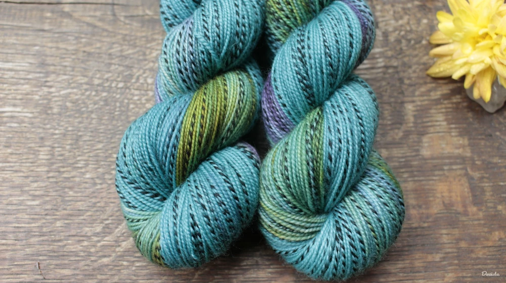 "Kapky rosy" - ZEBRA Merino sw/nylon 365m/100g