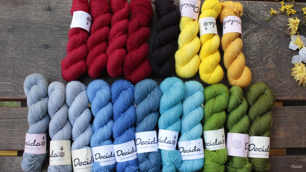 jednobarevné - EXTRA Merino sw/polyamid 365m/100g