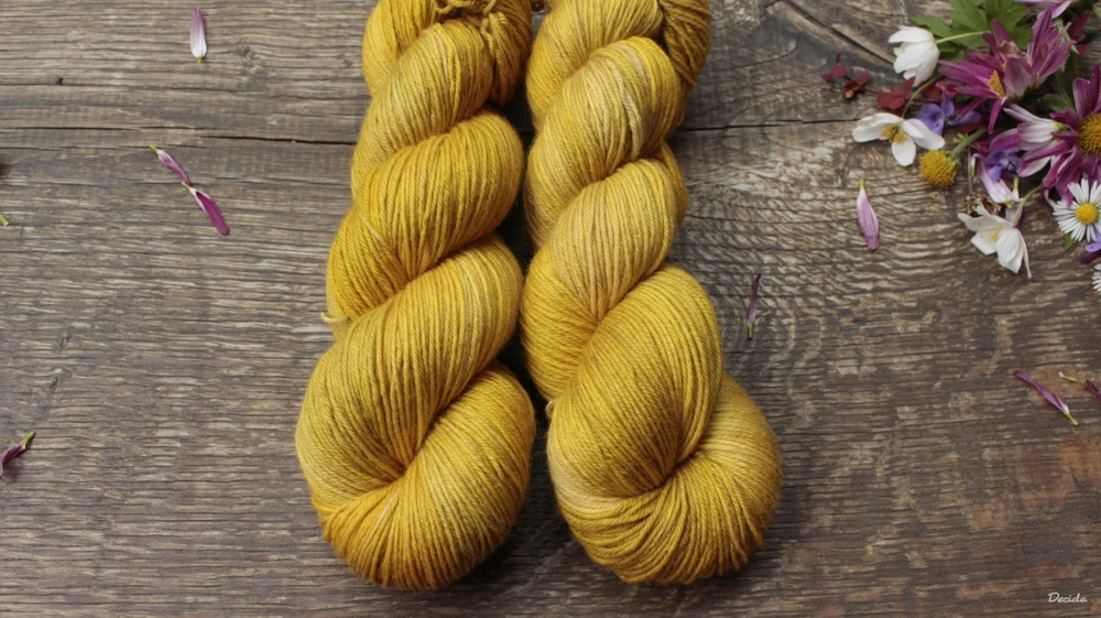 "Kukuřice" - EXTRA Merino sw/polyamid 365m/100g