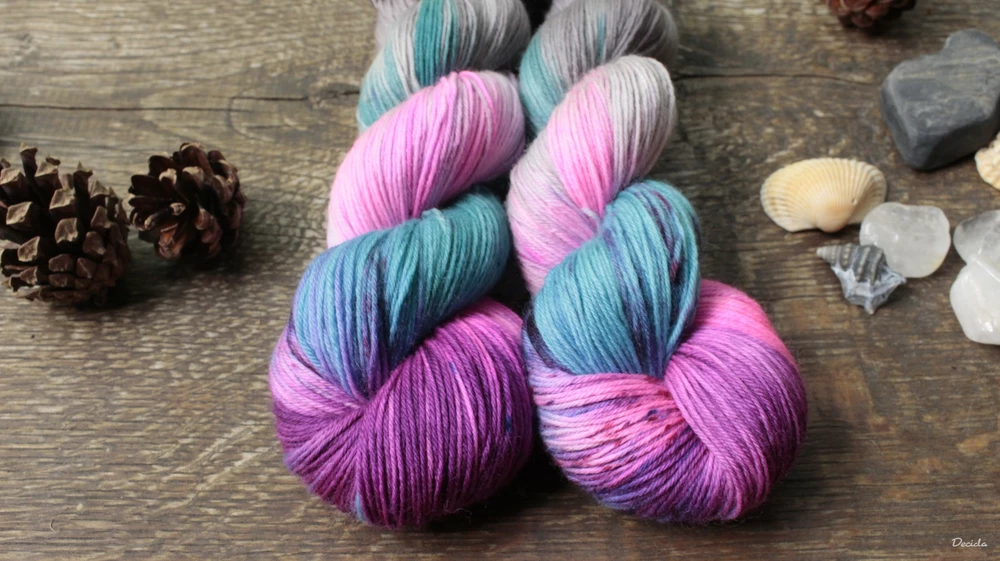 "Lightning" - EXTRA Merino sw/polyamid 365m/100g