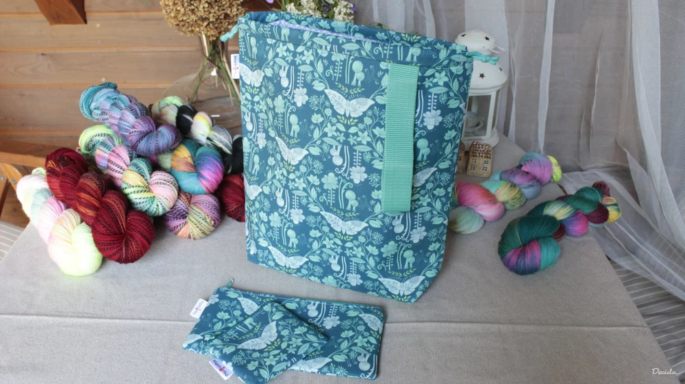 Bavlněná taška od Mannonky - velká č.3