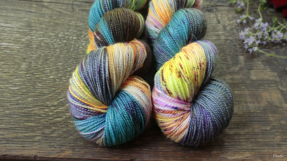 "Obsession" merino/hedvábí 80/20 400m Twist 