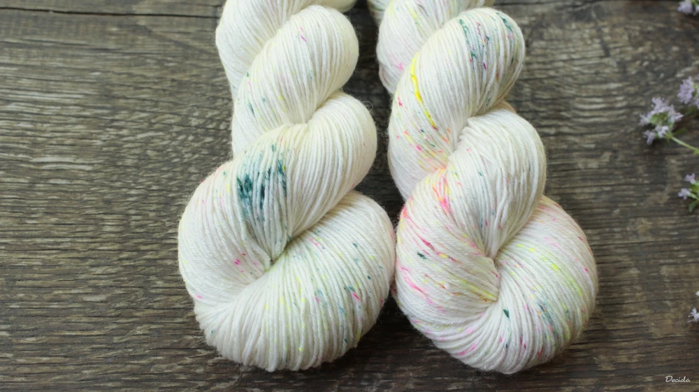 "Marshmallow"  Merino/hedvábí 80/20 360m