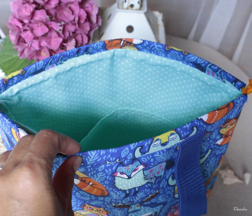 Bavlněná taška od Mannonky - velká č.8